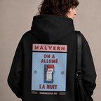 Hoodie premium "LA NUIT" / unisex / 5 couleurs DARK
