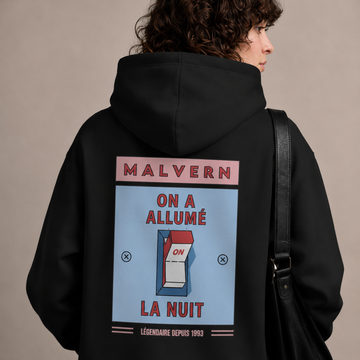 Hoodie premium "LA NUIT" / unisex / 5 couleurs DARK